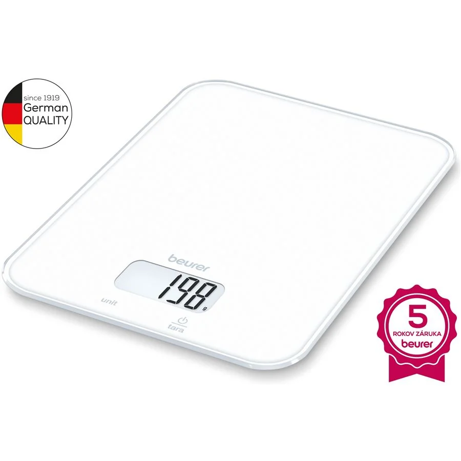 Váha kuchynská digitálna BEURER KS 19 Pure White