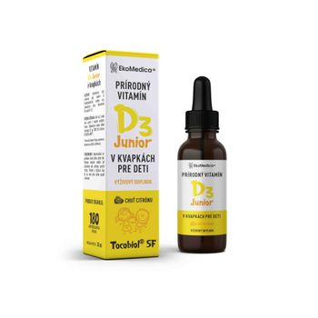 EkoMedica SK - Vitamín D3 Junior 1×30 ml, prírodný vitamín