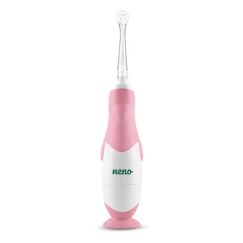 NENO Kefka detská elektrická pre deti Denti - ružová 3m+ 1×1 ks, elektrická kefka