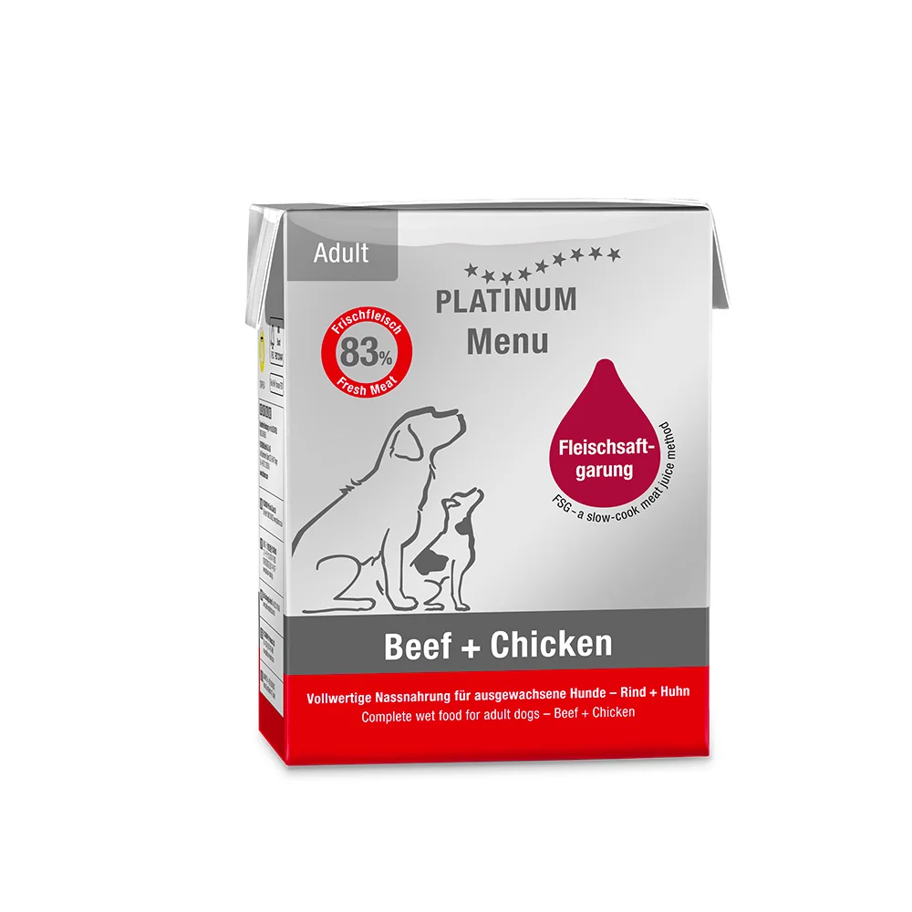 Platinum Menu Beef + Chicken hovädzie + kuracie 185 g