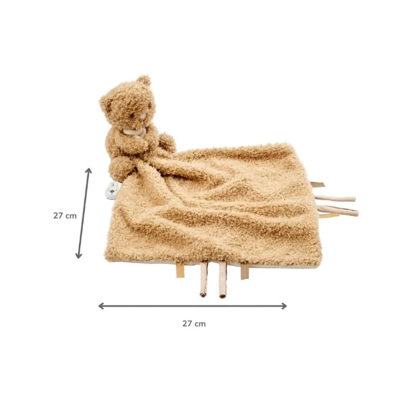 Maznáčik plyšový Teddy medvedík 27 x 27 cm, 0m+