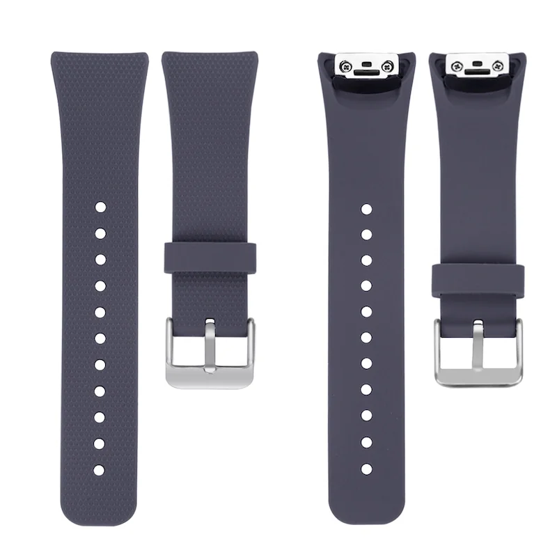 BStrap Silicone Land remienok na Samsung Gear Fit 2 purple gray