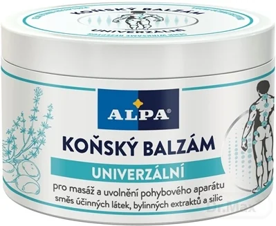 ALPA KONSKÝ BALZAM Univerzálny 1×250 ml, masážny
