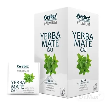 HERBEX Premium YERBA MATÉ ČAJ 20×1,5 g, bylinný čaj