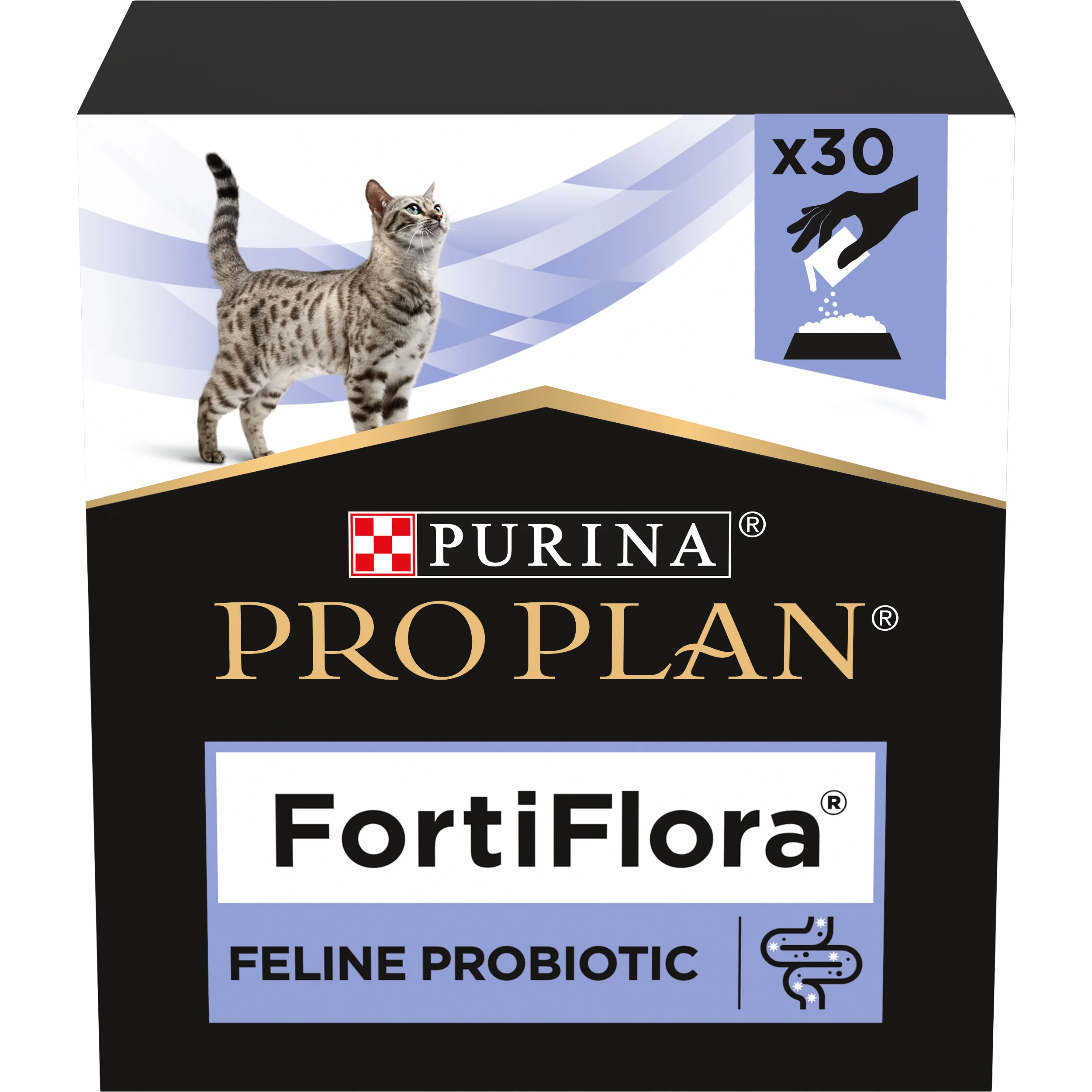 PRO PLAN FortiFlora probiotikum pre mačky - prášok 30 g