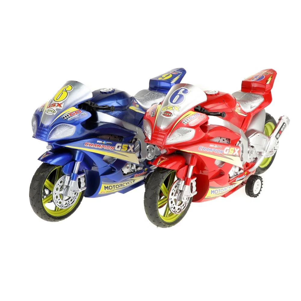 Závodná motorka so zvukom a svetlom 30 cm-Toi Toys