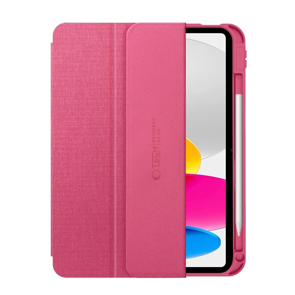 Tech-Protect SC Pen Canvas puzdro na iPad 10.9'' 10gen 2022 / 11'' 11gen 2025, ružové en 2025, ružové