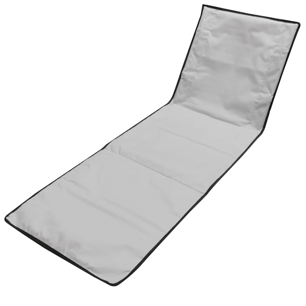 Skladacia plážová podložka s operadlom – ležadlo 150×47 cm
