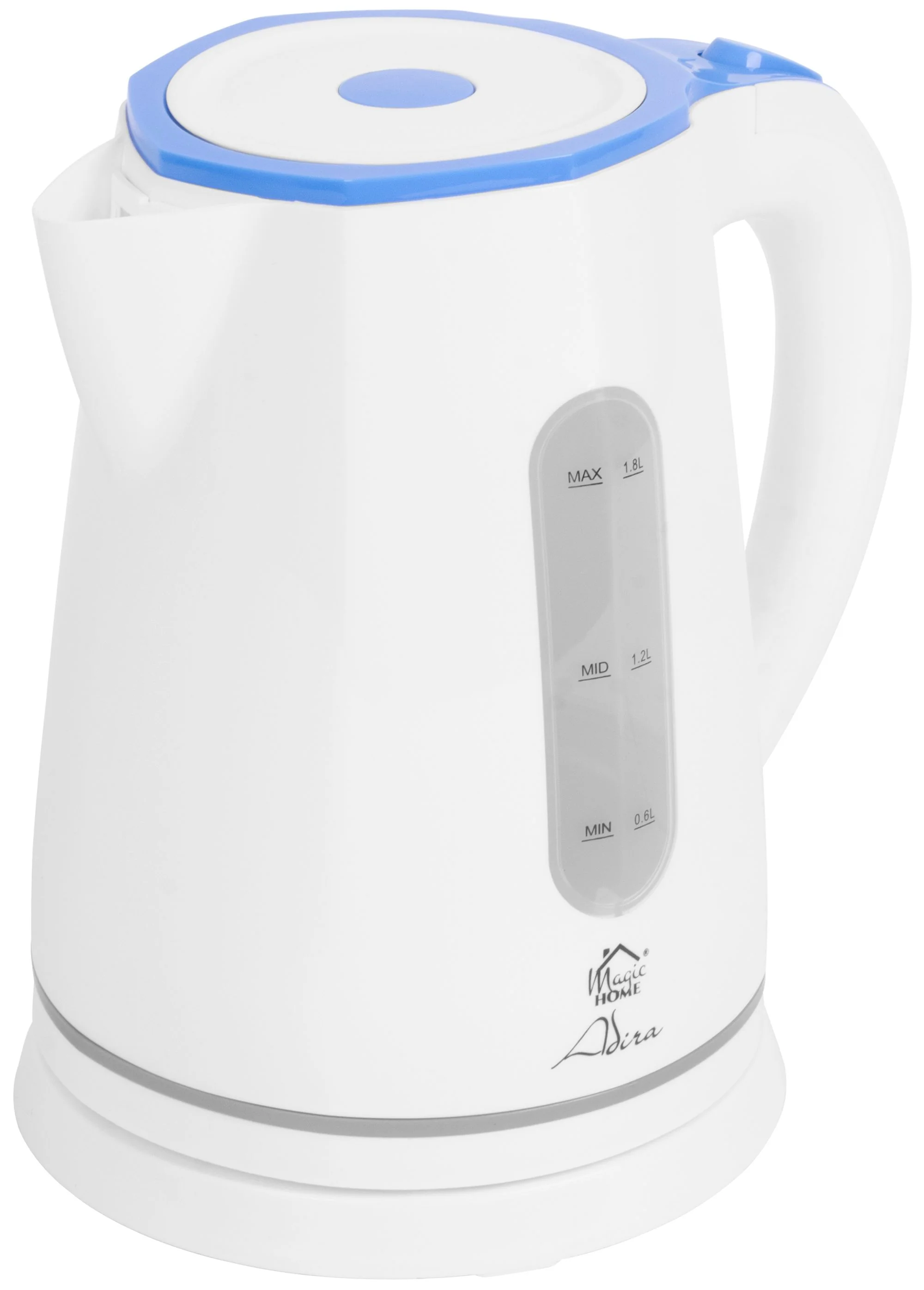 MagicHome rýchlovarná kanvica Adira, 1 ks 1850-2200 W, 230 V/50 Hz, 1800 ml, skrytá vyhrievacia špirála