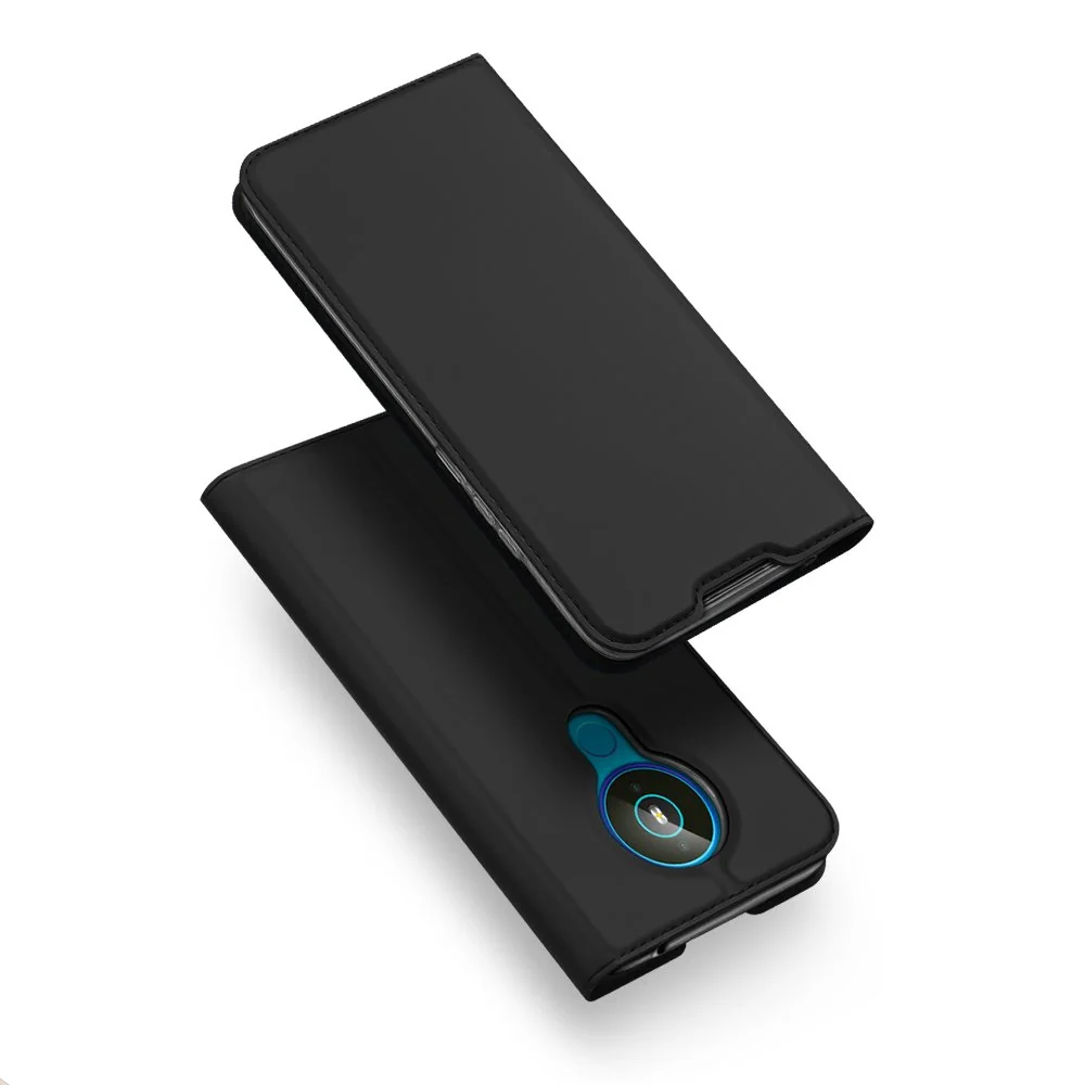 Dux Ducis Skin Pro knižkové kožené puzdro na Nokia 1.4 čierne