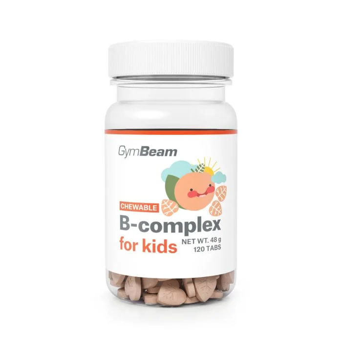 Gymbeam b-komplex pre deti marhula 120tbl 1×120 tabliet, marhuľa