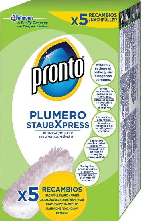 Pronto prachovka Duster 1×5 ks, náhradné násady