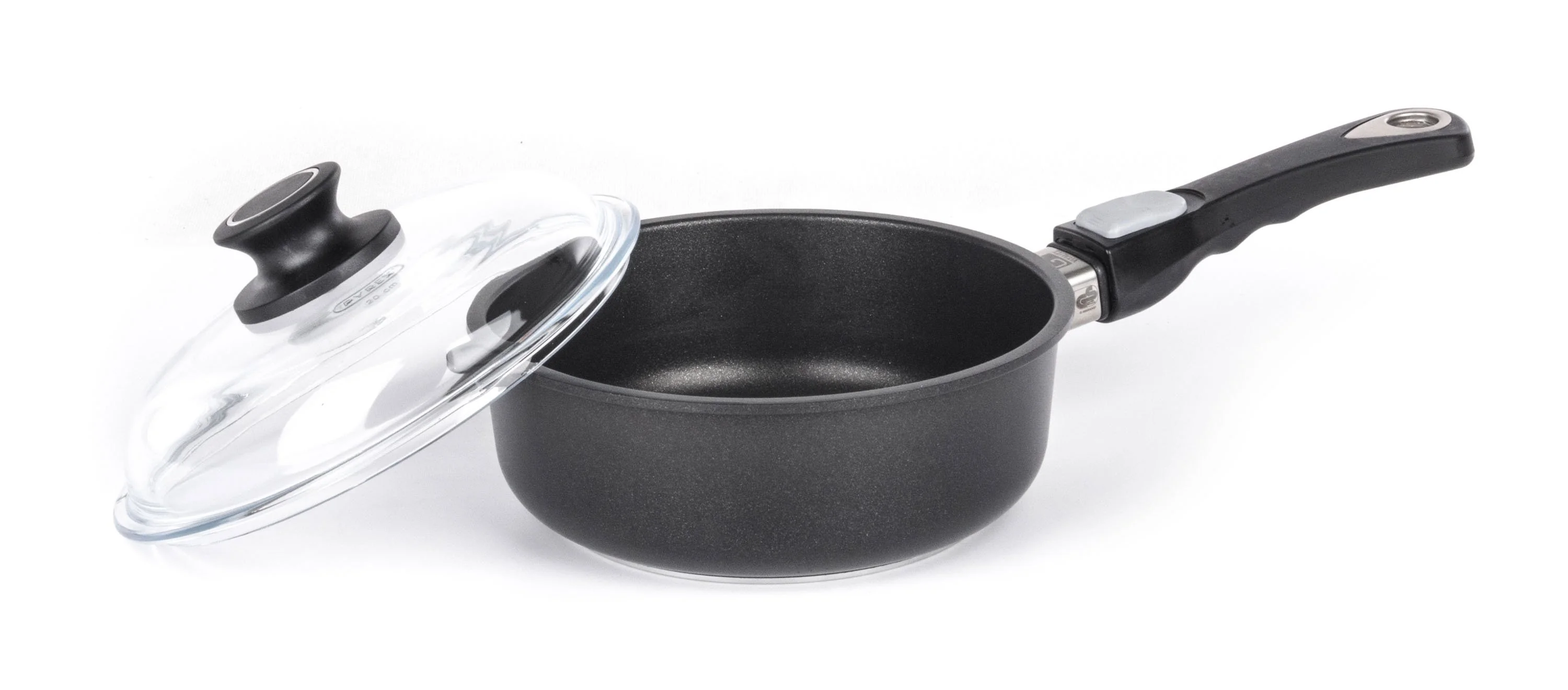 G21 Hlboká panvica Prime 20 cm s pokrievkou a odnímateľnou rukoväťou Prime 20 cm s pokrievkou a odnímateľnou rukoväťou G21-CTHPR20