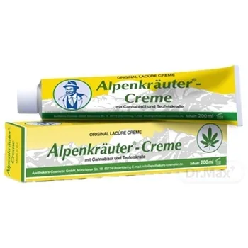 Apothhekers-Cosmetic Alpenkräuter - Creme 1×200 ml, bylinkový krém s konopným olejom