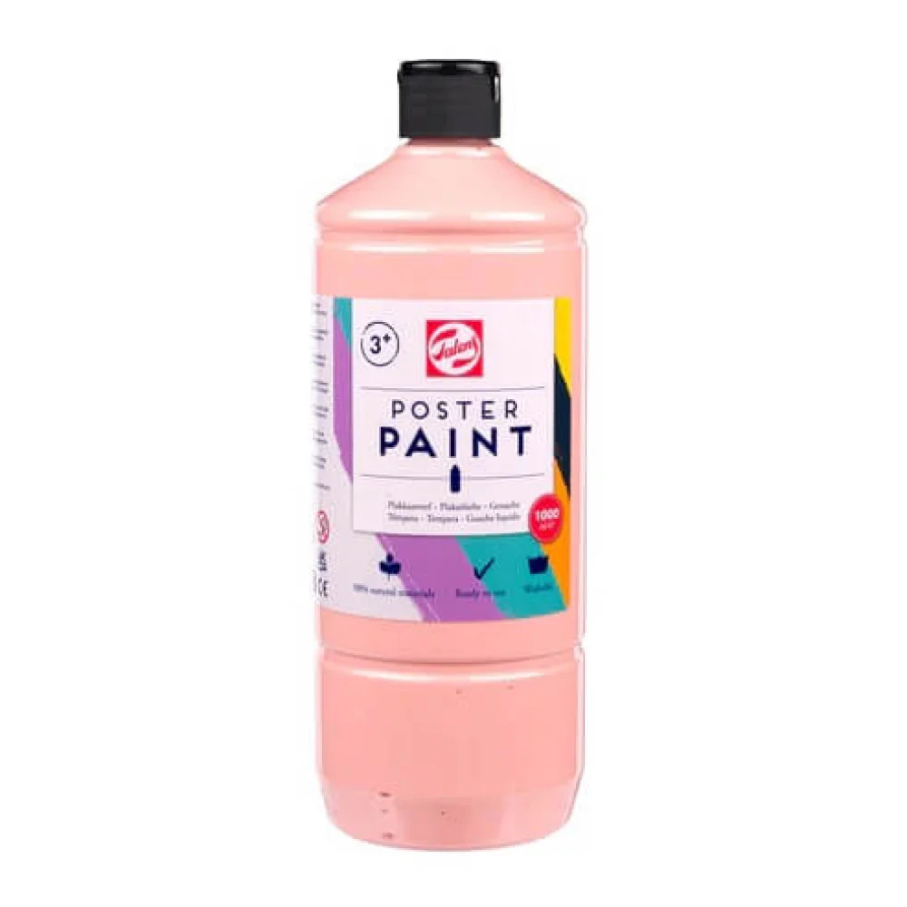 Plagátová farba školská 100ml ružovo-béžová 374-Talens