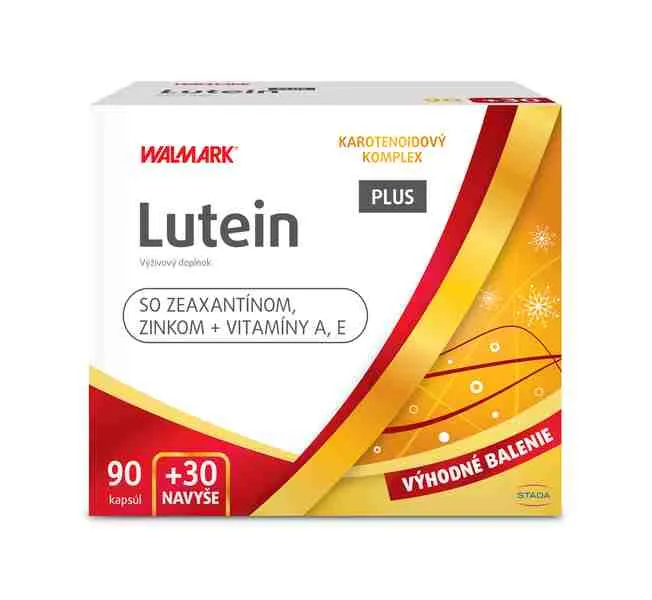 W line Lutein PLUS 90 + 30 cps. navyše 1x1 set, výhodne balenie výživového doplnku s obsahom zinku a vitamínu A, E