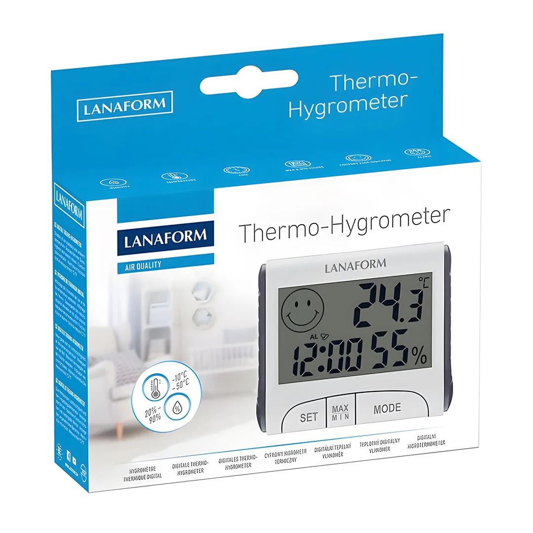 Digitálny teplomer a vlhkomer Thermo
