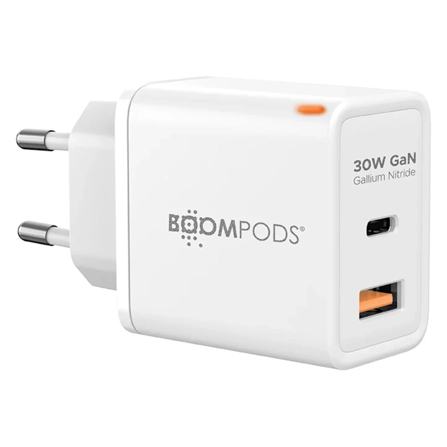 BOOMPODS GaN PD3.0 30W nabíjačka biela