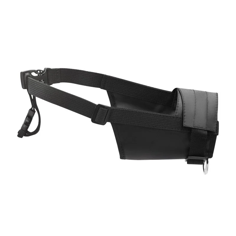 Nylonový náhubok pre psa s D krúžkom, obvod papule: 25 - 34cm