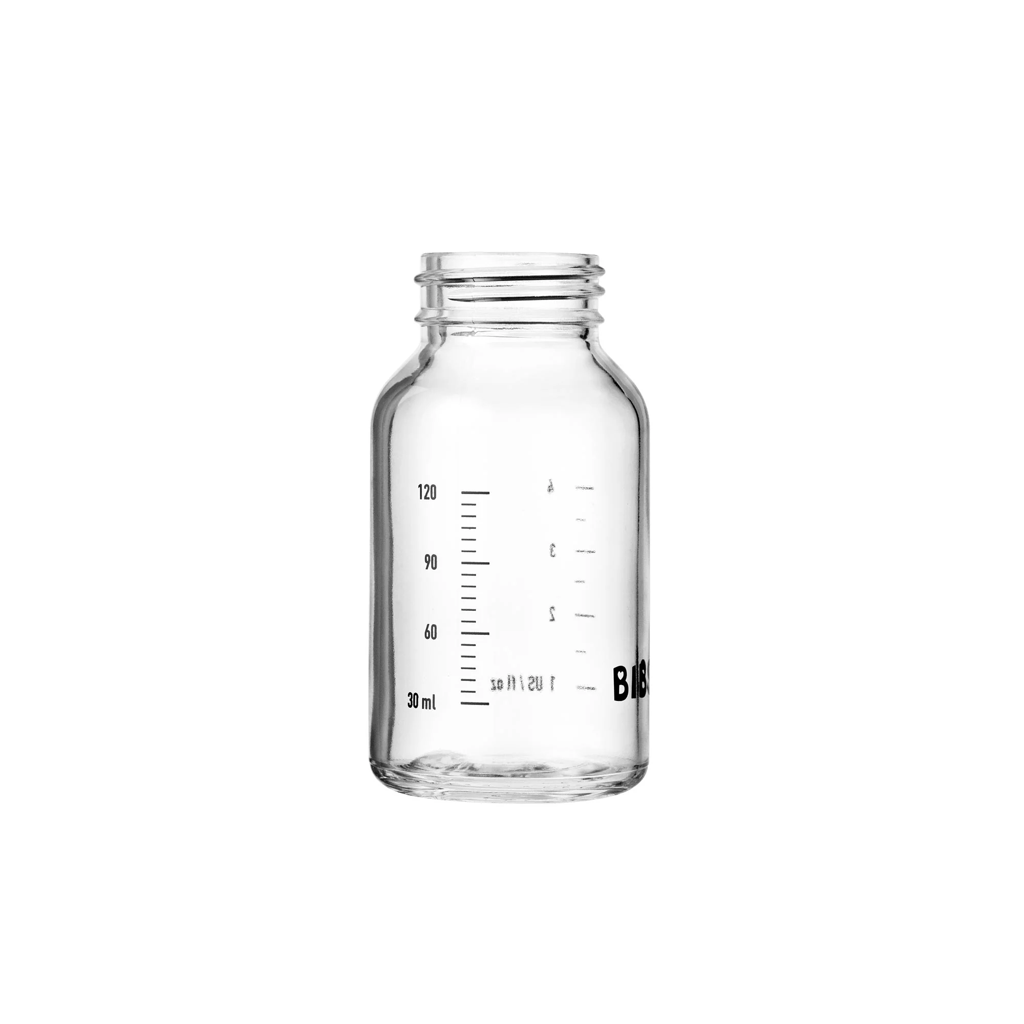 BIBS náhradná sklenená fľaša 120 ml - Sklenená