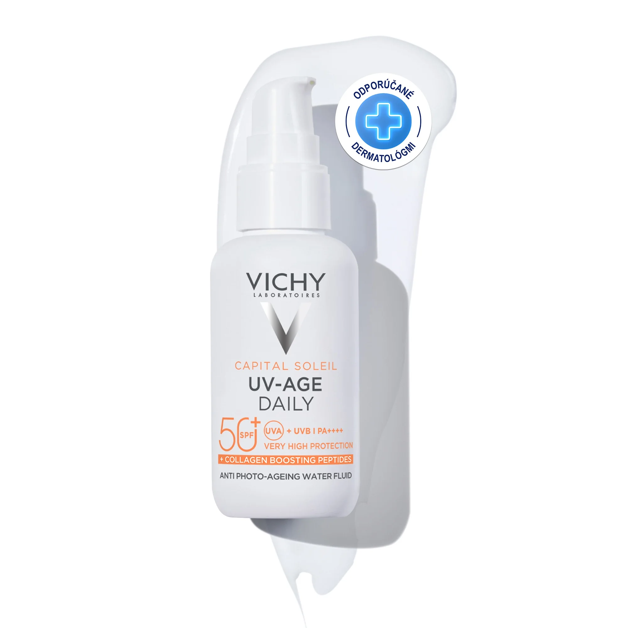 VICHY Capital Soleil UV-AGE Denný krém proti fotostarnutiu SPF 50+ 40ml 1×40 ml, denný krém proti fotostarnutiu