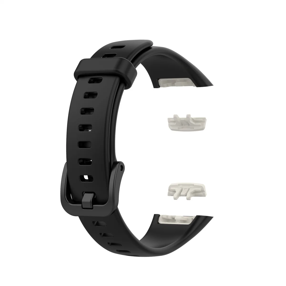 BStrap Silicone remienok na Honor Band 6 / Huawei Band 6 black