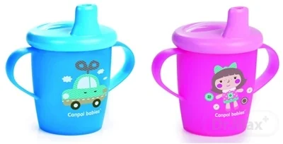 Canpol Babies Netečúci hrnček Toys 250 ml 1×1 ks, hrnček