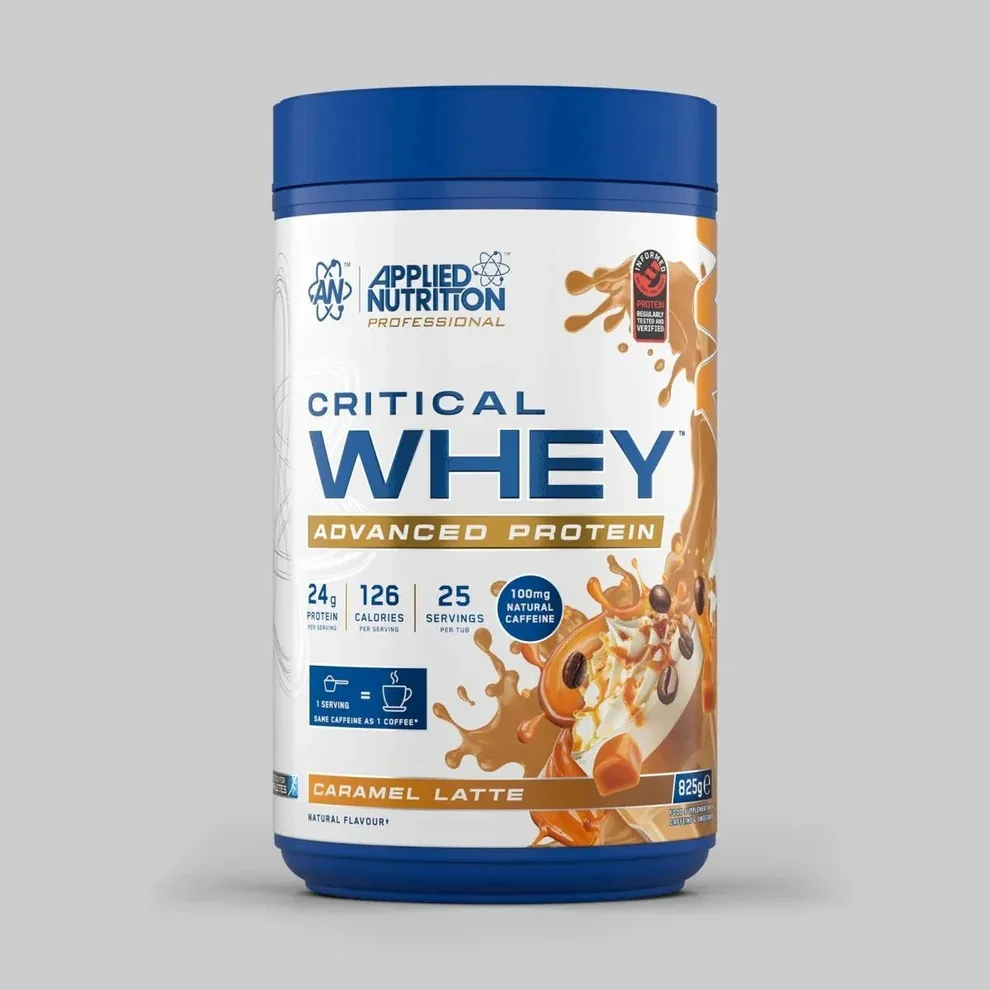 Applied Nutrition Critical Whey Protein 825 g karamelové latte
