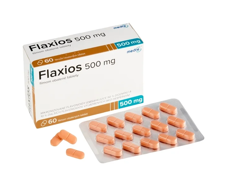 Flaxios 500 mg 1×60 tbl, liek na vnútorné použitie