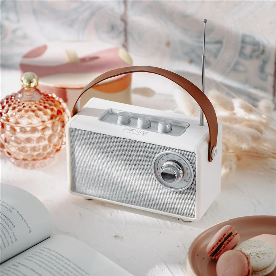 Rádio s Bluetooth Camry CR 1902 biele