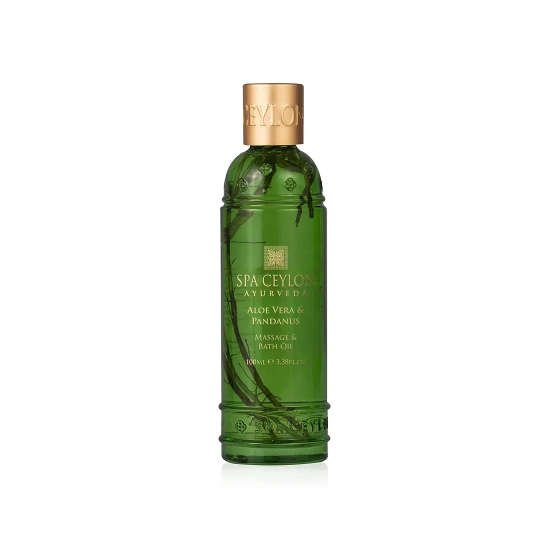 Masážny a kúpeľový olej - Aloe Vera & Pandanus 100 ml