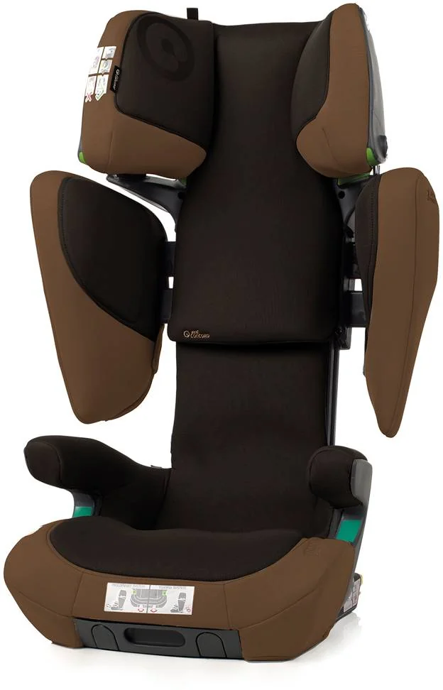 JANÉ Autosedačka Concord Transformer iPlus i-size, od 100 do 150cm, Dark Oak 1×1 ks, autosedačka