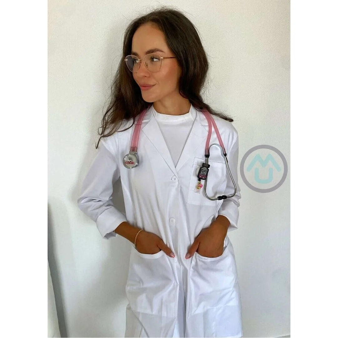 Dámsky laboratórny plášť Cherokee - stredne dlhý XS