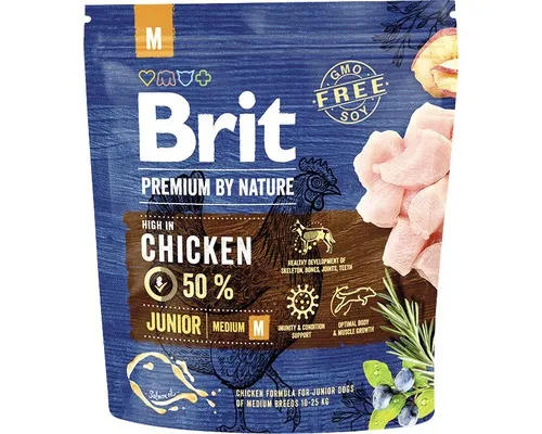 Brit Premium By Nature Junior M 1kg