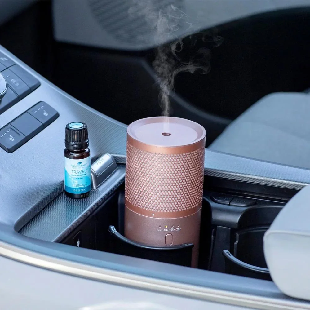 Plant Therapy USB prenosný difuzér Rose Gold s cestovným balením Objem: 50 ml