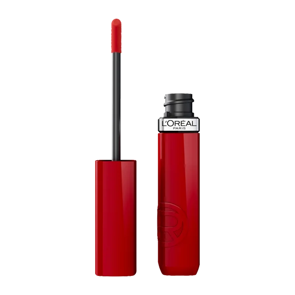 L’Oréal Paris Infaillible Laque Resistance 420 Rouge Paris tekutý rúž 4,3 ml
