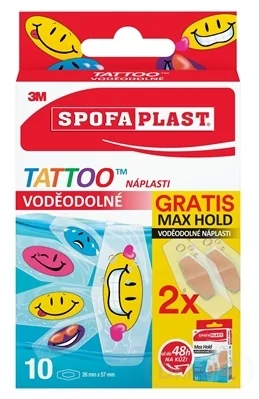 3M Spofaplast 115P Tatoo vodeodolná 1×10 ks, náplaste