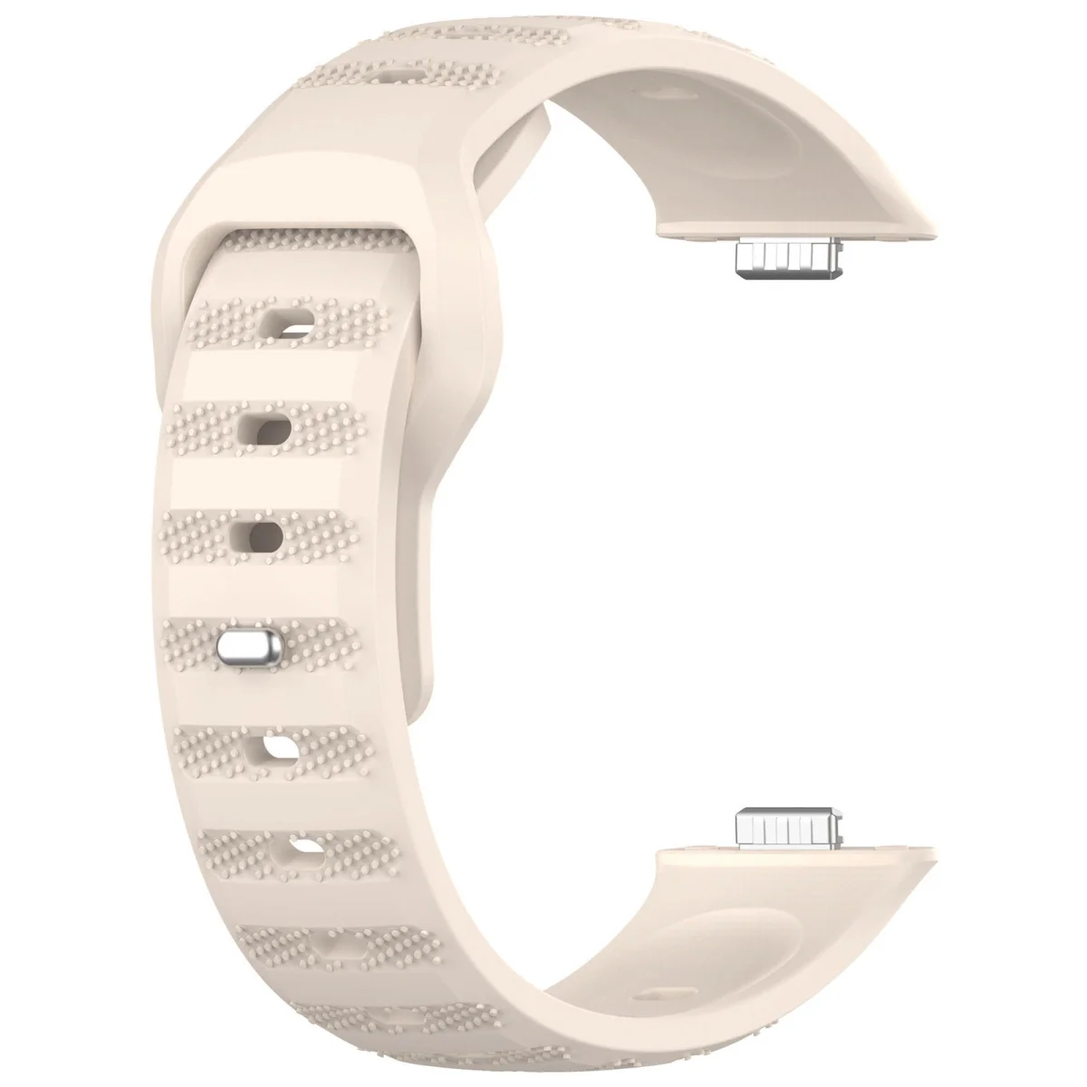 BStrap Silicone remienok na Huawei Watch Fit 3, starlight