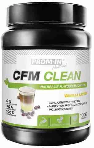 CFM Clean vanilla latté 1000g 1×1000 g, proteínový nápoj