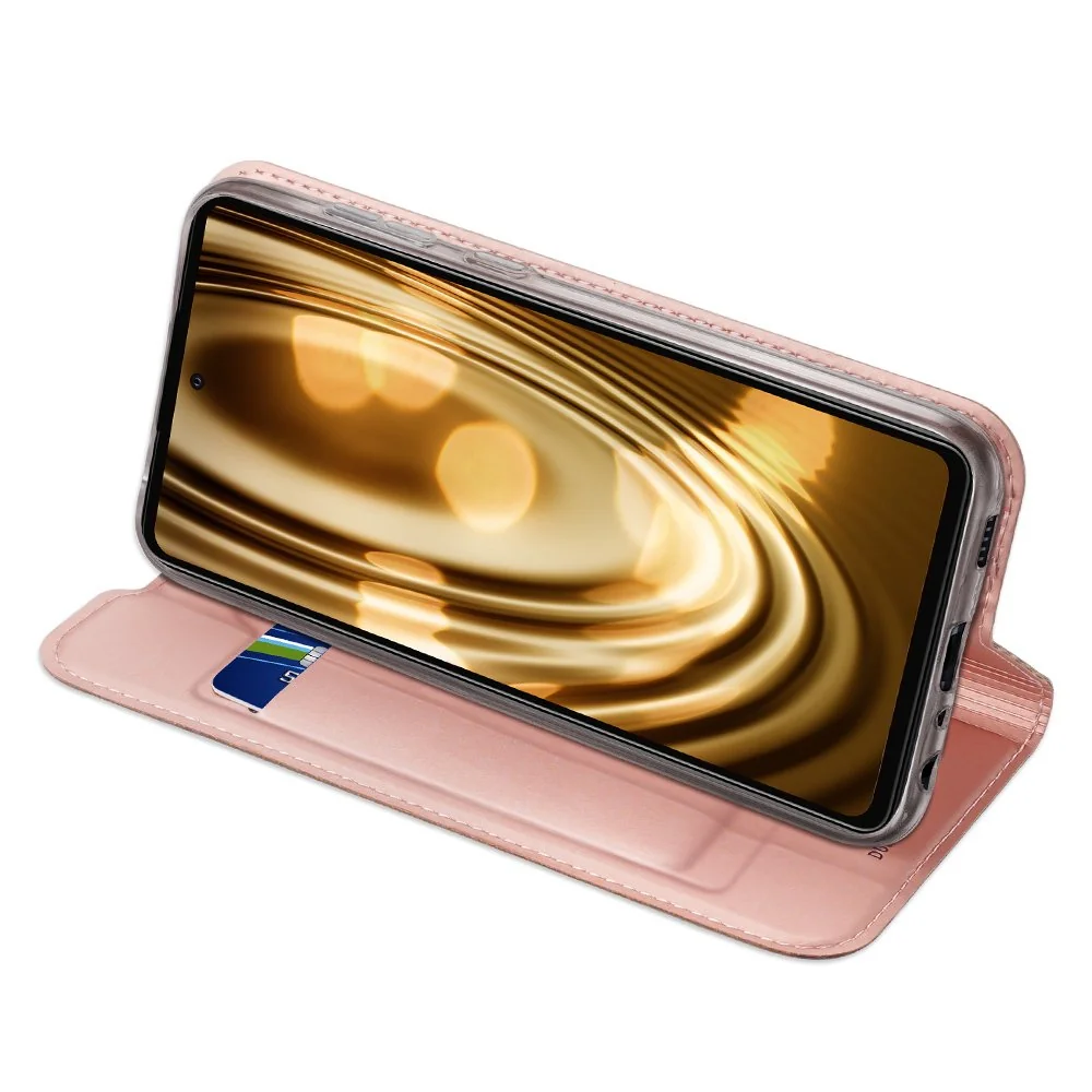 DUX DUCIS Skin Pro knižkové puzdro na Samsung Galaxy A72, ružové