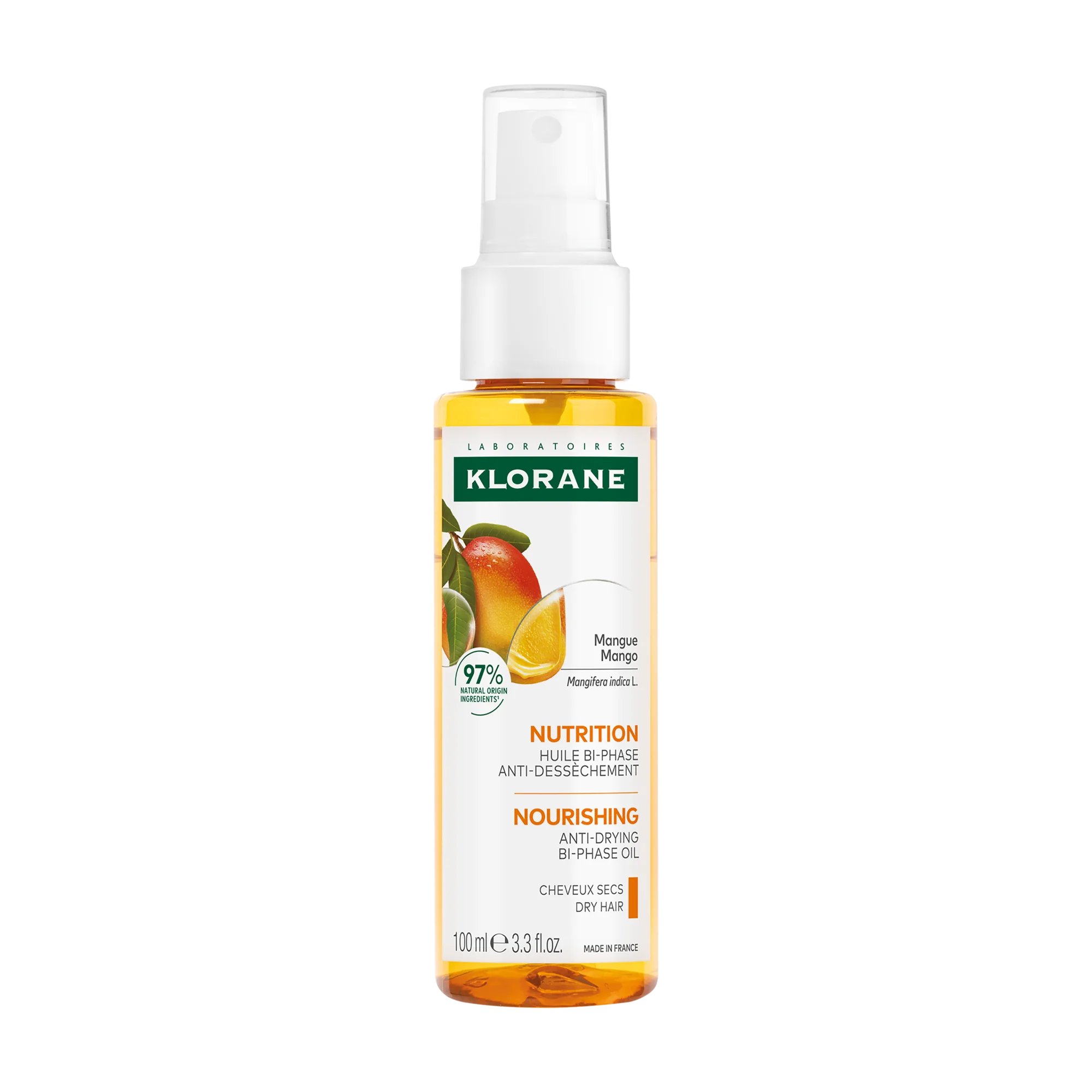 KLORANE HUILE DE MANGUE 1×100 ml, olej