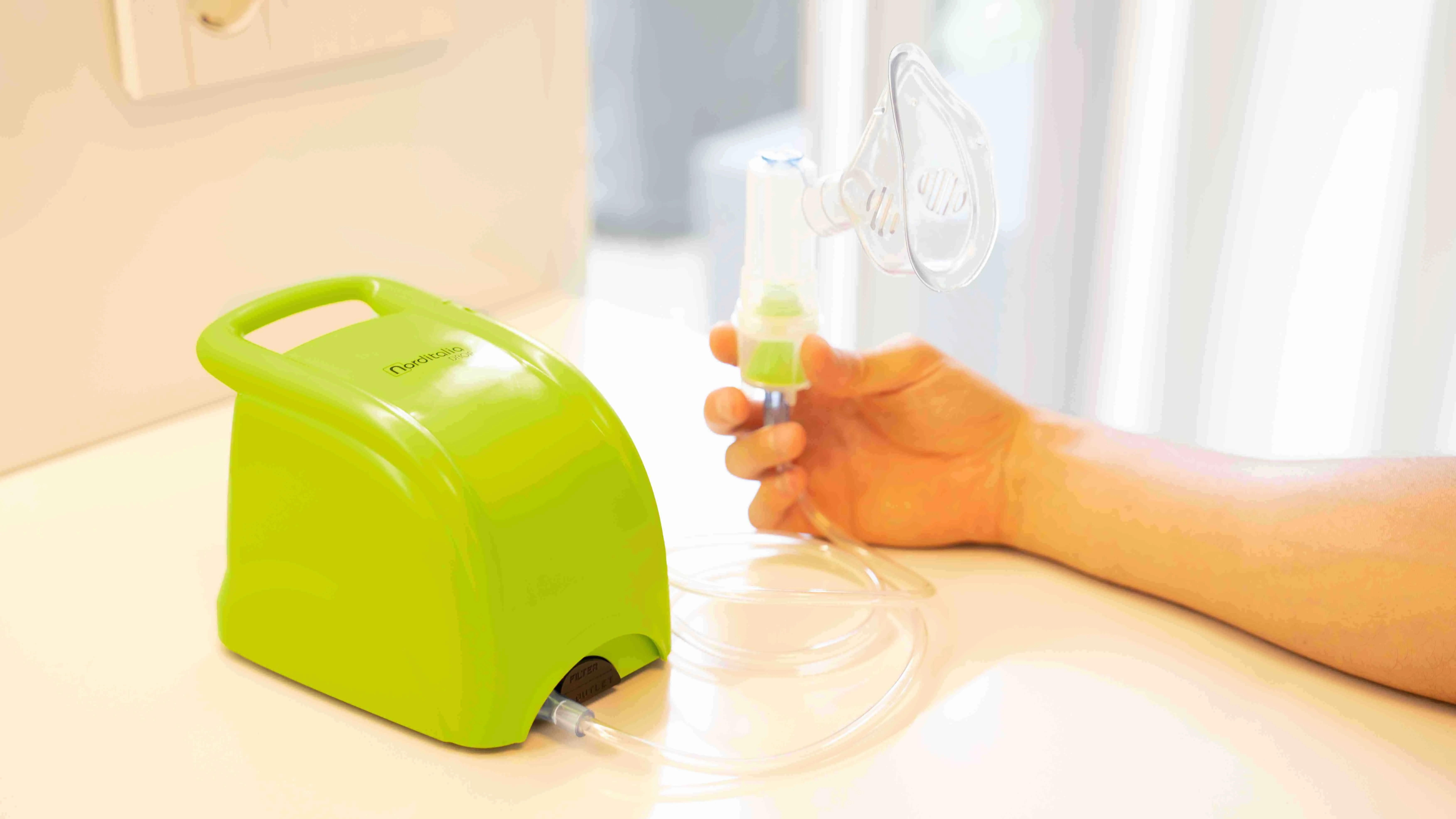 Norditalia Drop kompresorový inhalátor 1×1 ks, kompresorový inhalátor