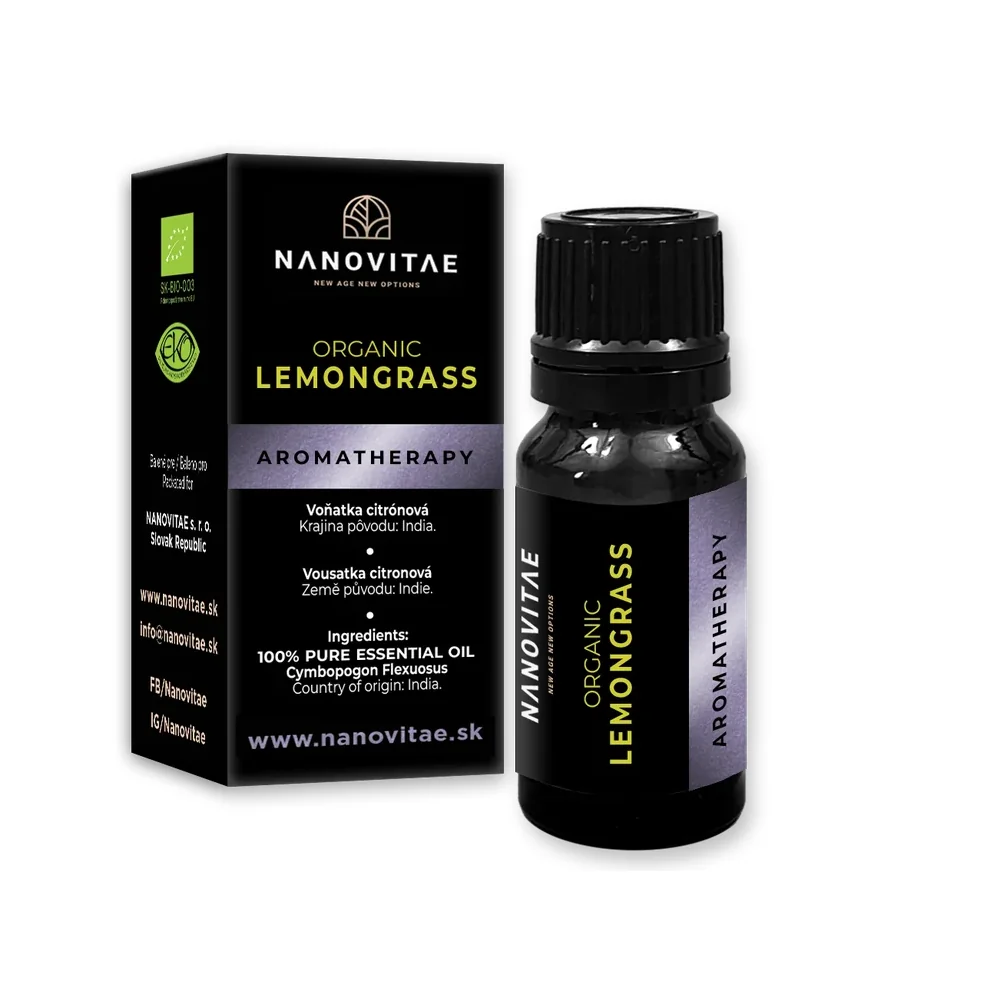 LEMONGRASS esenciálny olej – ORGANIC quality 10ml