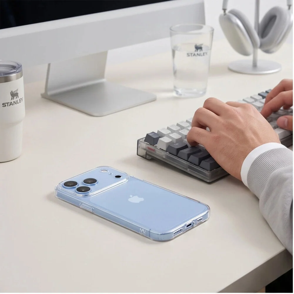 Tech-Protect FlexAir kryt na iPhone 17 Pro Max / 18 Pro Max, priesvitný