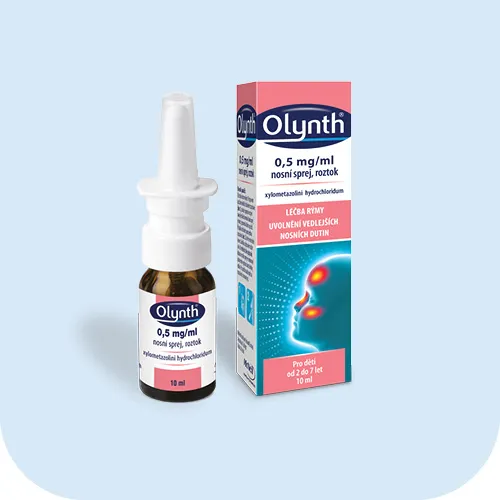 Olynth 0,05 % 1×10 ml, liek, aerodisperzia