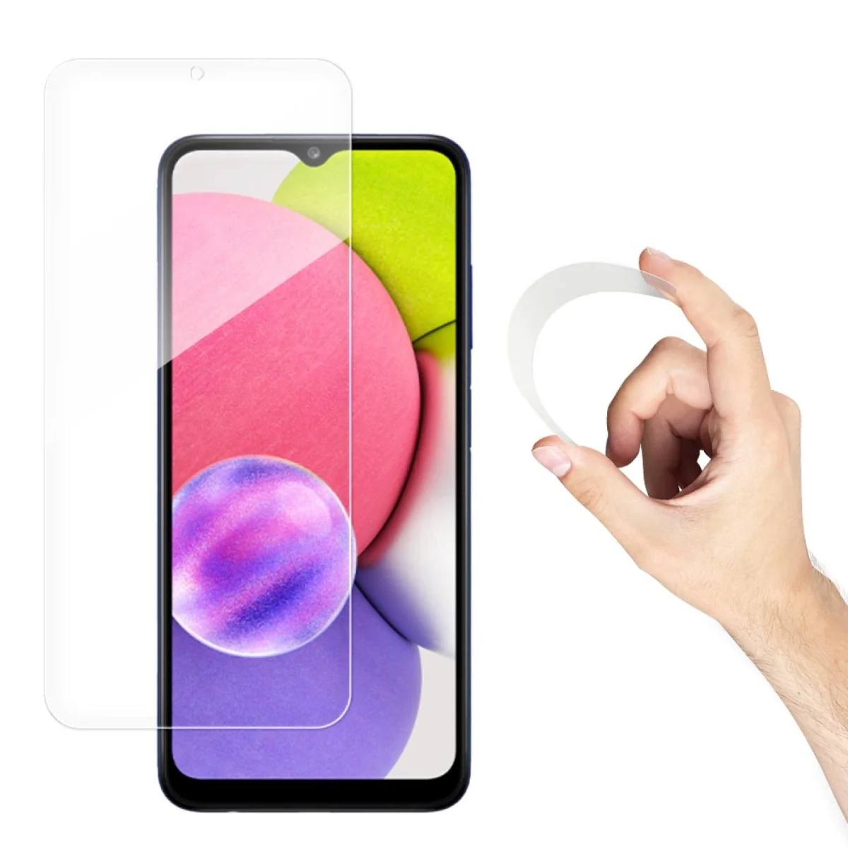 Ohybné ochranné sklo pre Samsung Galaxy A03s