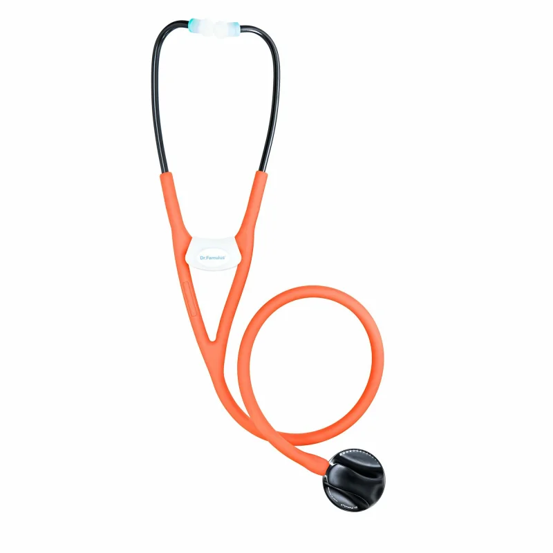 DR.FAMULUS DR 680D Fine Tune stetoskop, jednostranný, oranžový