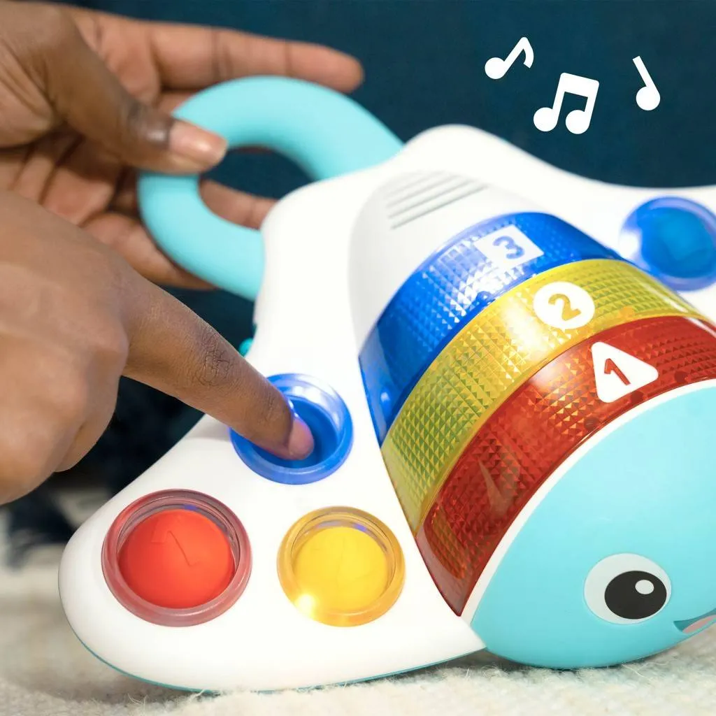 BABY EINSTEIN Hračka senzorická raja Pop & Explore Stingray™ 6m+ 1×1 ks, hračka pre deti