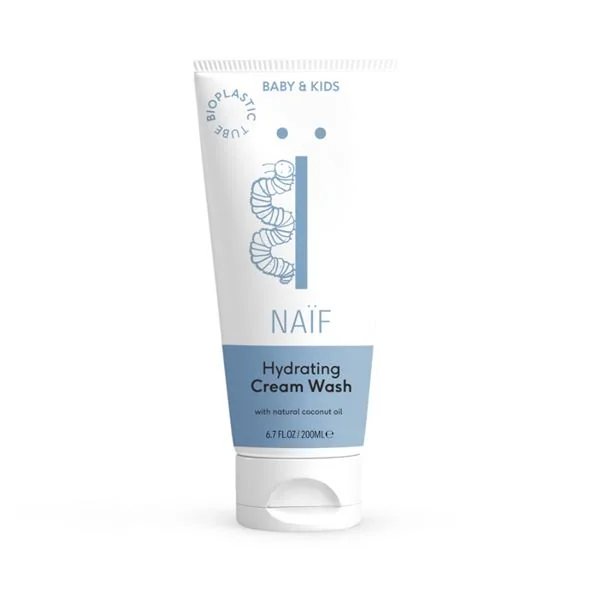 NAÏF Hydratačný umývací krém pre deti a bábätká 1×200 ml, hydratačný umývací krém
