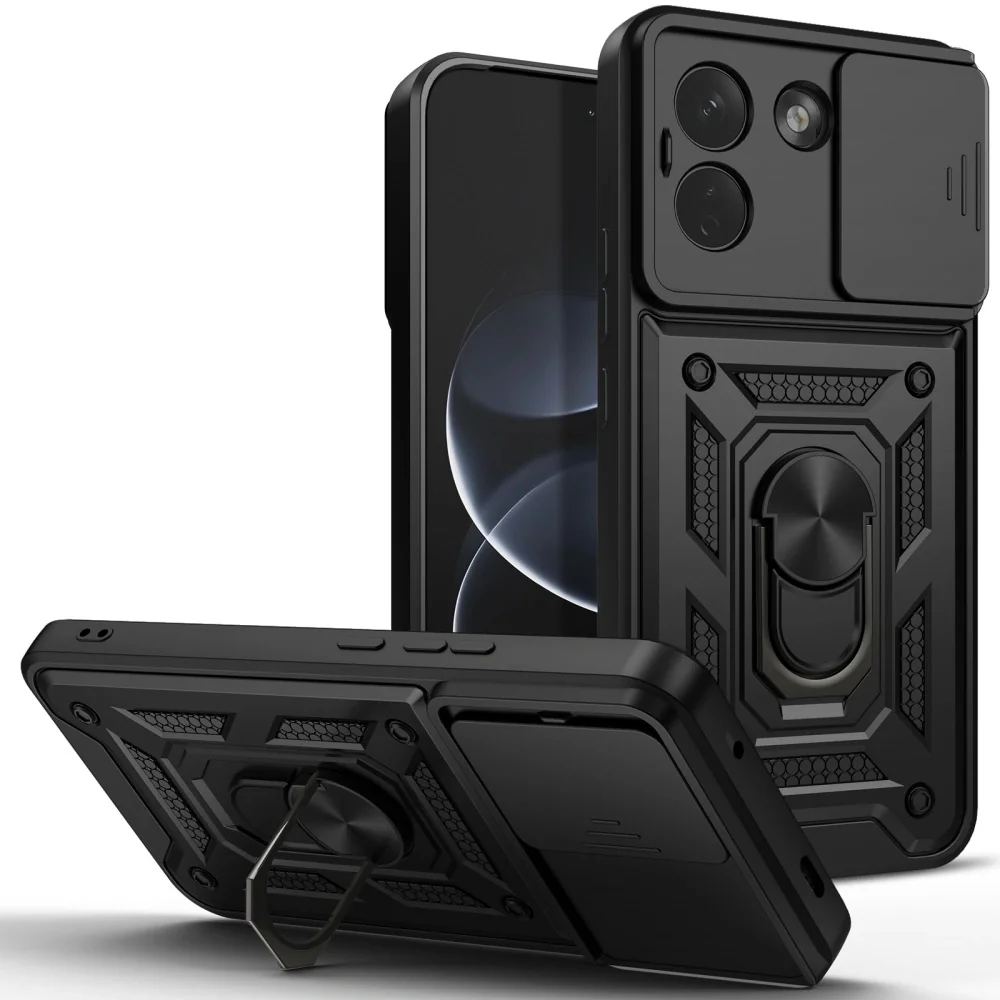 Tech-Protect Camshield kryt na Xiaomi Redmi Note 17 Pro Max 5G, čierny